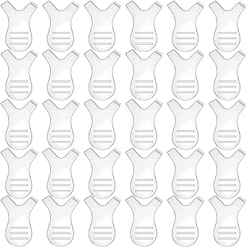 Yaomiao 30 Pcs Lash Lift Tools, Y Shape Silicone Lash Lift Brush, Eyelash Separator Comb for Lashes Perm, Eyelash Extension and Brow Lamination, Professional Salon and Home UseClear
