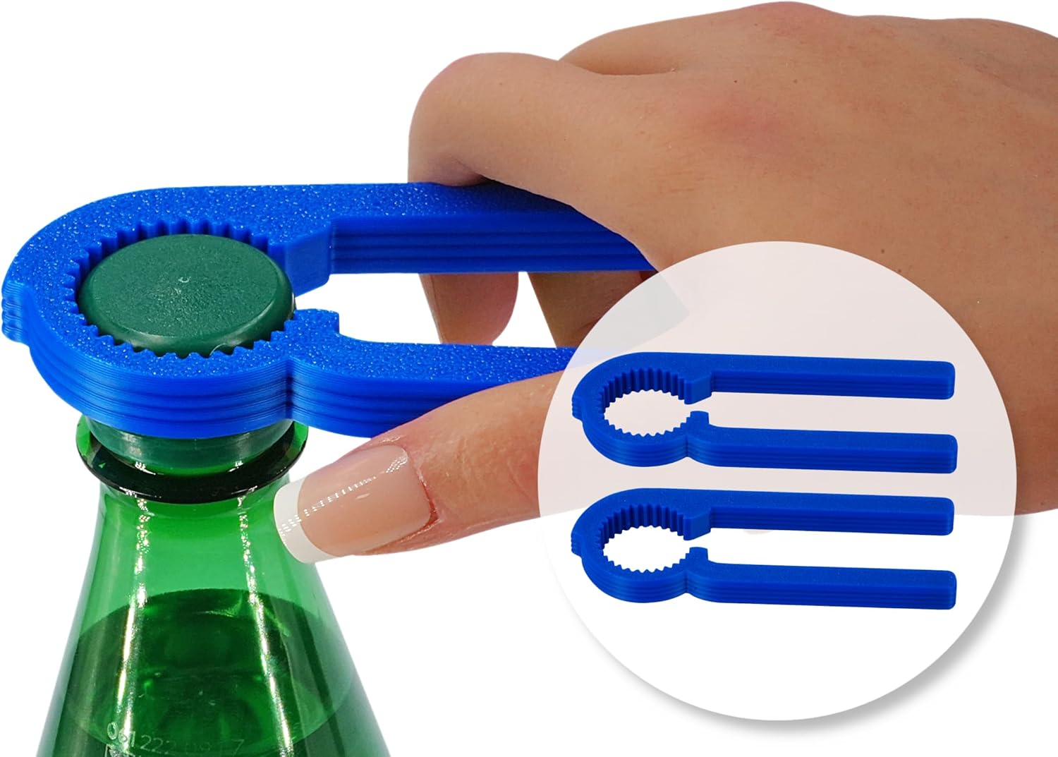 Intulon Compact Cool Twist Beverage Bottle Opener and Tightener Bottle Cap Gripper