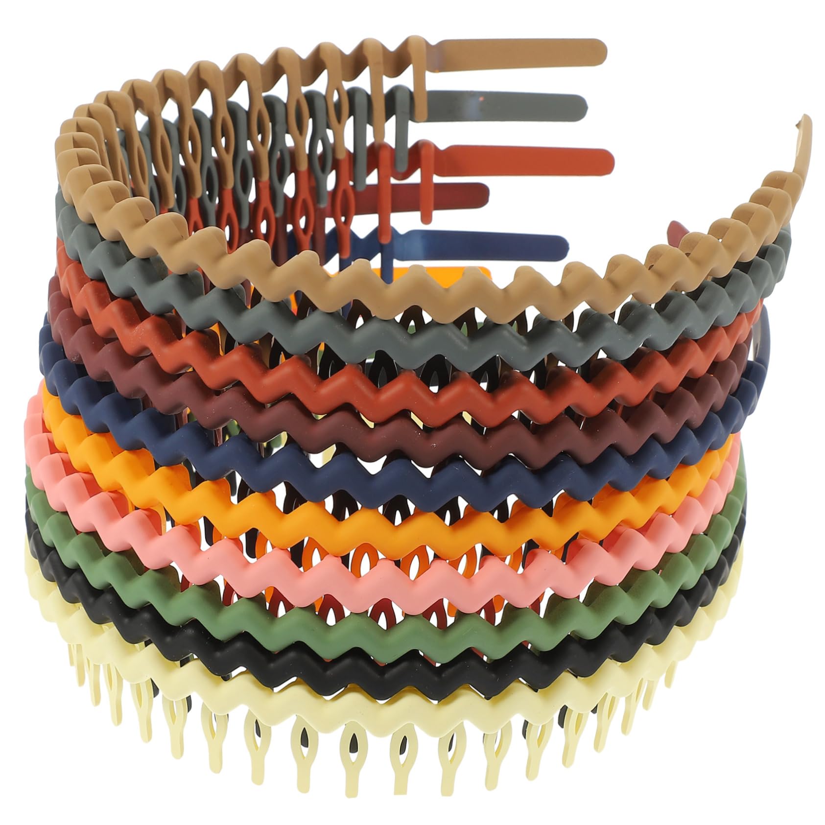 FRCOLOR 40 Pezzi Fascia Per In Plastica Toppers Per Testa Bandana Accessori Per Per Le Ragazze Accessori Per Della Ragazza Dei Della Ragazza