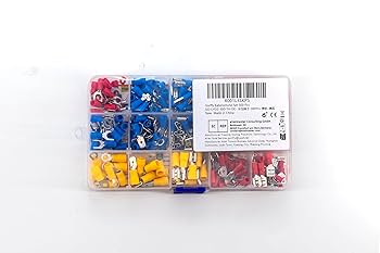 Crimp Connectors 600PCS, 12V Auto Electrical Wire Connectors 0.5-6.0mm²