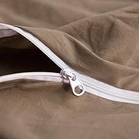 Vista 285 de NEXHOME PRO Funda de edredón Twin XL 100% algodón lavado, transpirable, duradera, texturizada, similar al lino, juego de ropa de cama para el hogar