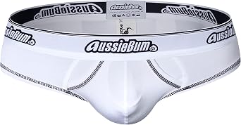 aussieBum Enlarge 2.0 White Brief