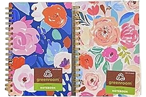 Greenroom Spiral Notebook: A Budding Artist's Canvas Unleashed