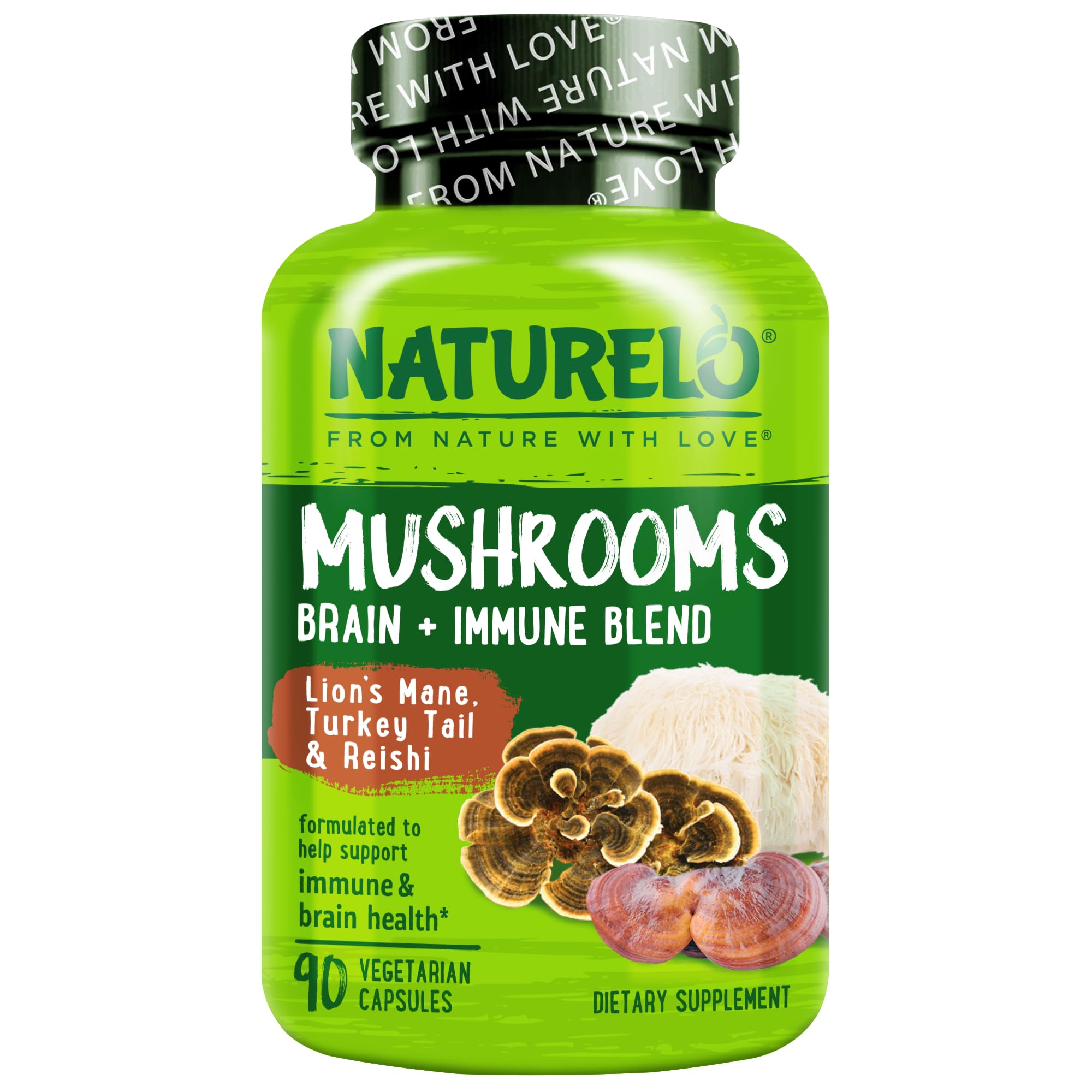 NATURELO Mushroom Supplement