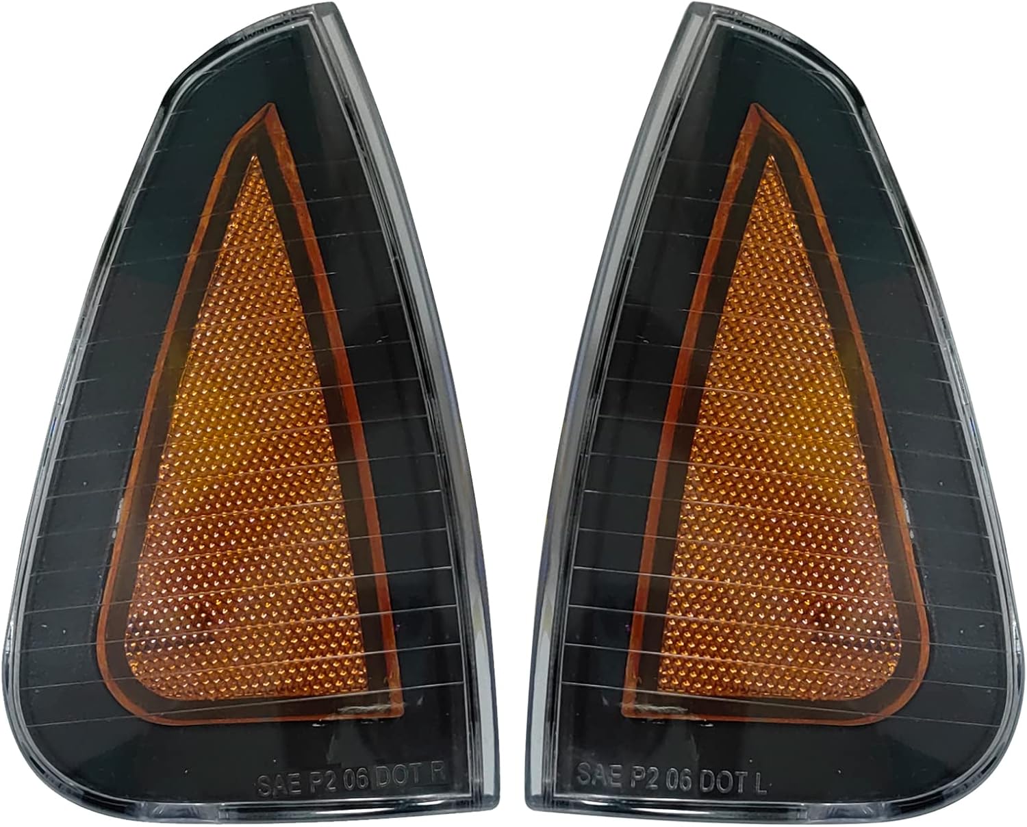 KYYET Side Marker Turn Signal Corner Light Assembly w/Bulbs