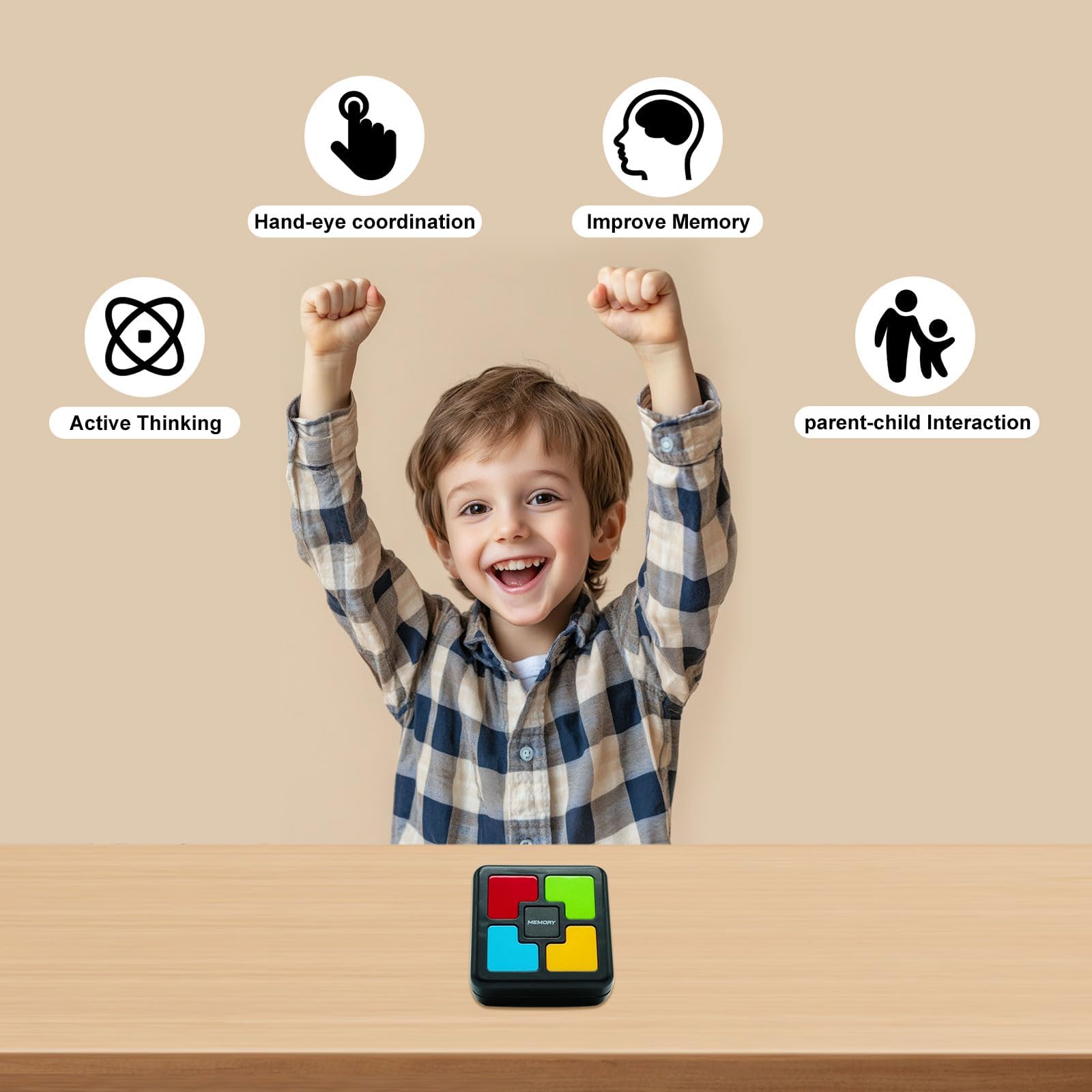 Empleo en coche para niños, juegos de ajo, regalo 6, 7, 8, 9, 10 años, obsequios, cumpleaños infantiles, entrenamiento de memoria, juegos de viaje, juego de reacción, juegos de habilidad