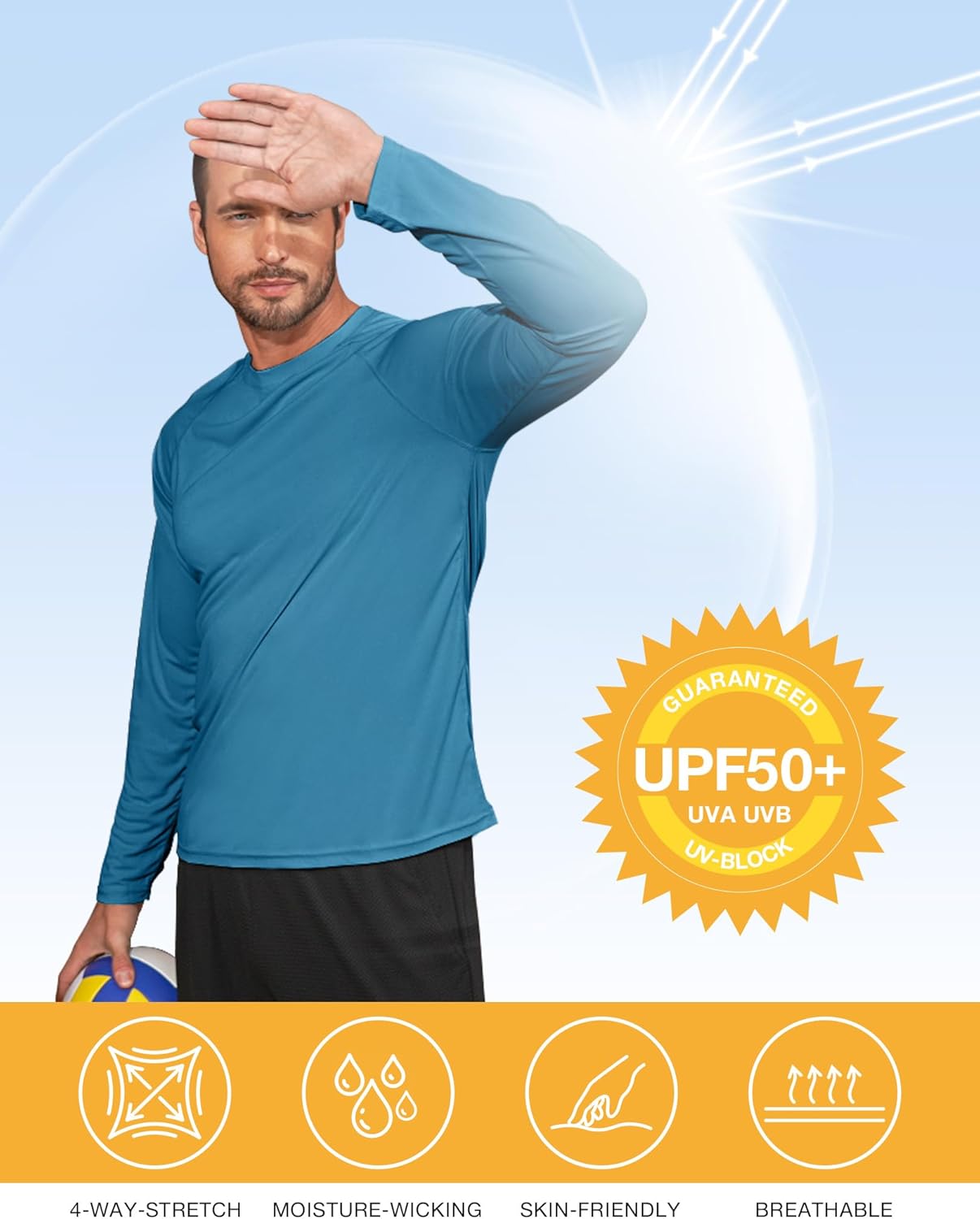 メンズ 水泳シャツ 半袖 UPF 50 速乾 日焼け防止 ラッシュガード シャツ 釣り ランニング