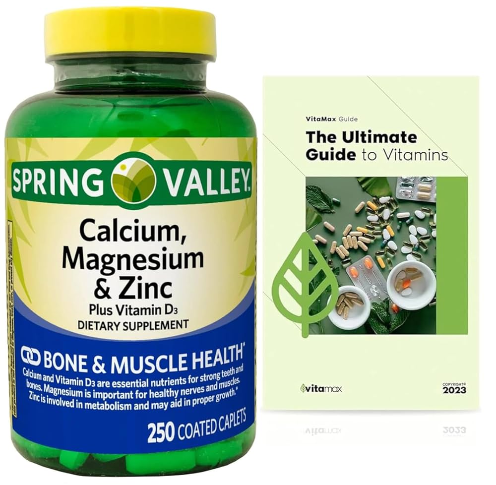 Amazon.com: Calcium, Magnesium, Zinc & Vitamin D3. Exclusive