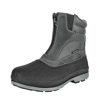 NORTIV 8 Men's Insulated Waterproof Winter Snow Boots Warm Outdoor Boots for Cold Weather ICECAP - Amazon product rated Grade A