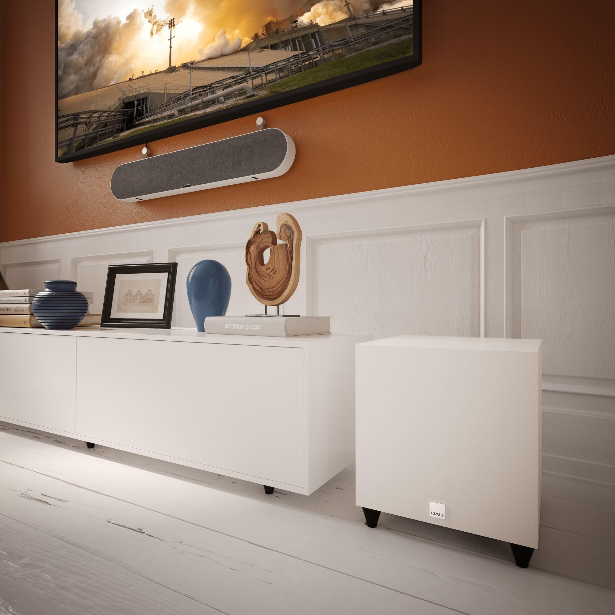 DALI SUB C-8 D – Kompakter Subwoofer mit 8" Downfiring-Tieftöner, kraftvollem Class-D-Verstärker, ideal für HiFi-Anlagen & Heimkino Soundsysteme