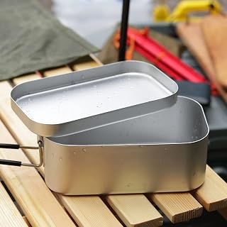 Metal Lunch Container, Bento Lunch Box, Stainless Steel Lunch Containers, Portable 800ml Aluminum Bento Lunch Box Thermal Cylinder Lunch Container Food Storage Containers
