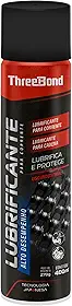 Lubrificante Spray para Corrente ThreeBond 400ml | Antiferrugem, Alta Aderência, Uso em Moto e Bike