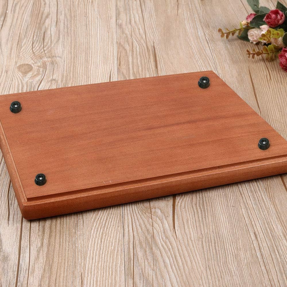 Round Rubber Feet Cutting Board Feet Non Slip Bumper with Stainless Steel Screws 0.315" H x 0.59" W - 50 Pack