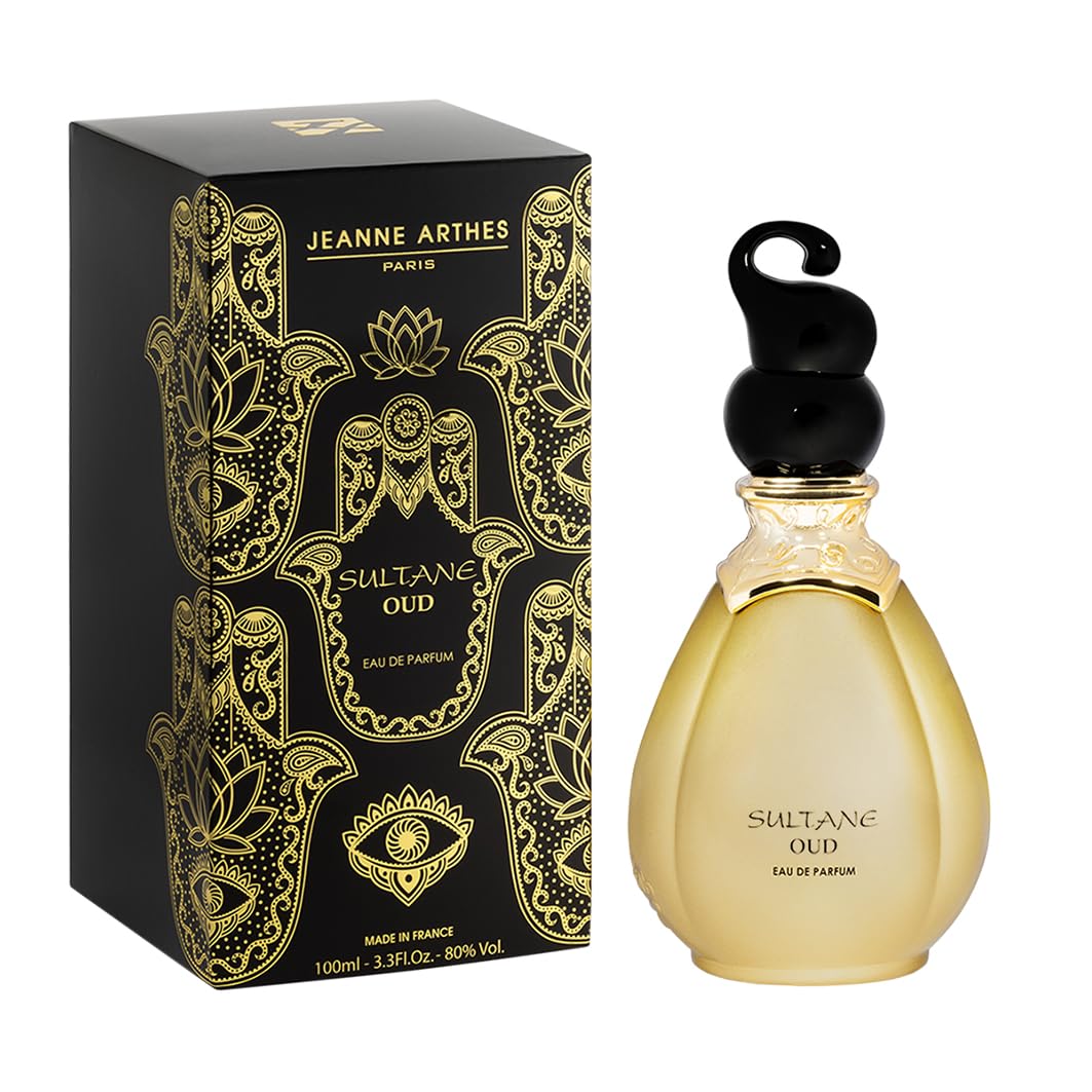 SULTANE OUD Eau de Parfum - Spray perfume for women - Oriental Scent - Notes of Rose, Saffron, Geranium - Made in France - 3.38 Fl.oz