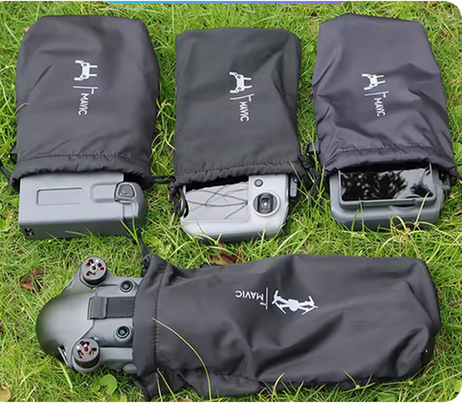 Storage Bag for DJI Mavic 4 Pro/Mavic 3/3 Pro Drone Body Remote Contorll Carrying Case Portable Travel Handbag for DJI RC Pro 2/RC 2 Control Accessories (3in1) image 2