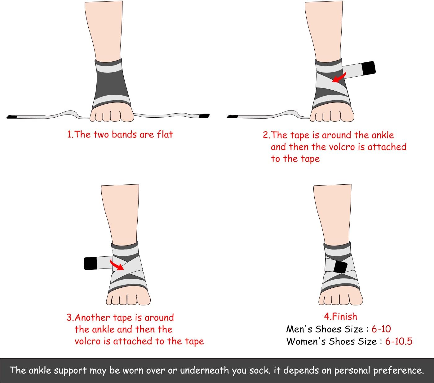 🔥 Crazy Deals Plantar Fasciitis Sock with Arch Support, Eases Swelling, Achilles Tendon & Ankle Brace Sleeve with Compression Effective Joint Pain Foot Pain Relief from Heel Spurs -Single