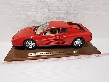 大幅値下げしました。テスタロッサ1984 イタリー製BBURAGO 大きいです。 burago (ブラーゴ) フェラーリ テスタロッサ 1984 1/18スケール