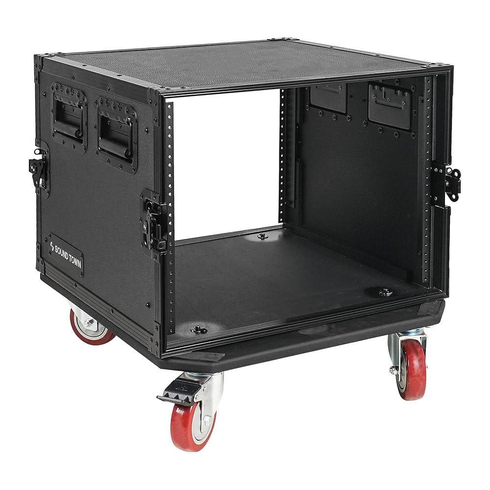 sala　中日　BLACK PACK MID CHUDRA Amazon.com: Sound Town Black Series 8U PA/DJ Rack/Road Case