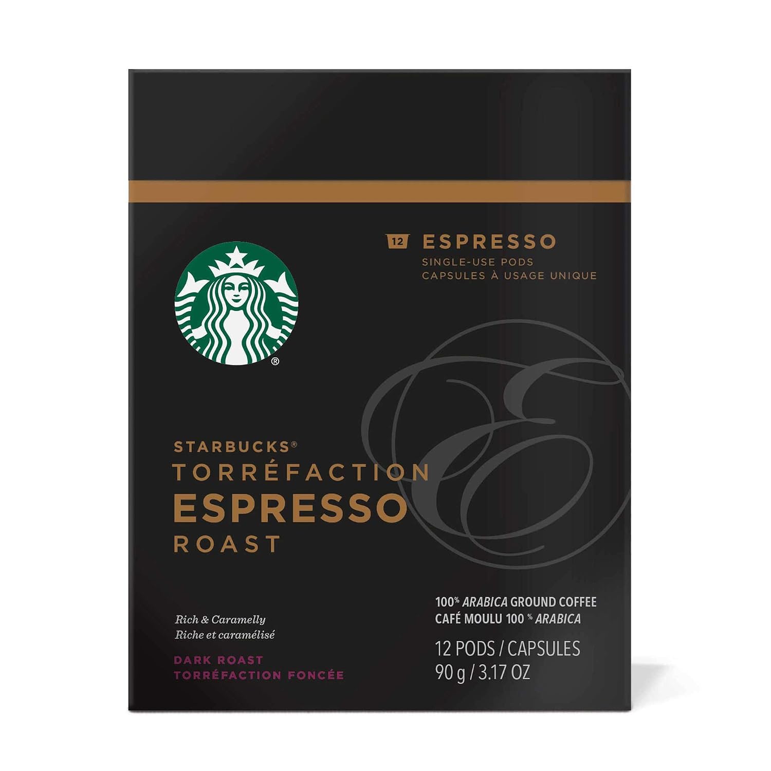 Starbucks Verismo Espresso Roast Pods 12