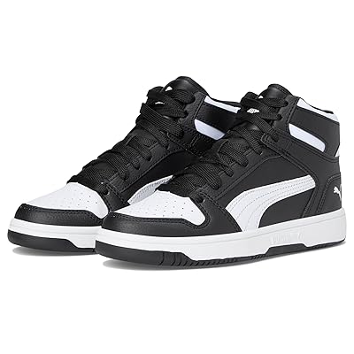 PUMA Kids Rebound Layup Synthetic Leather Sneakers (Big Kid) Kid