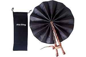 Ahiastring Ankara Folding Fan: Stylish Accessory for Every Occasion