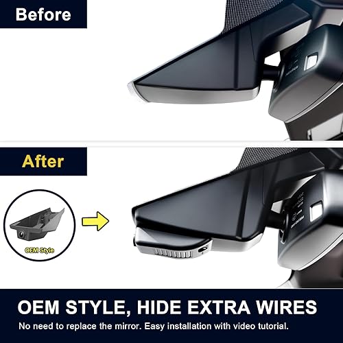 Miniatura 21 de F150 Dash Cam 4K ajuste personalizado para Ford F150 2018-2025 F250/F350 Super Duty 2020-2025 XLT Lariat King Ranch Raptor Limited Platinum