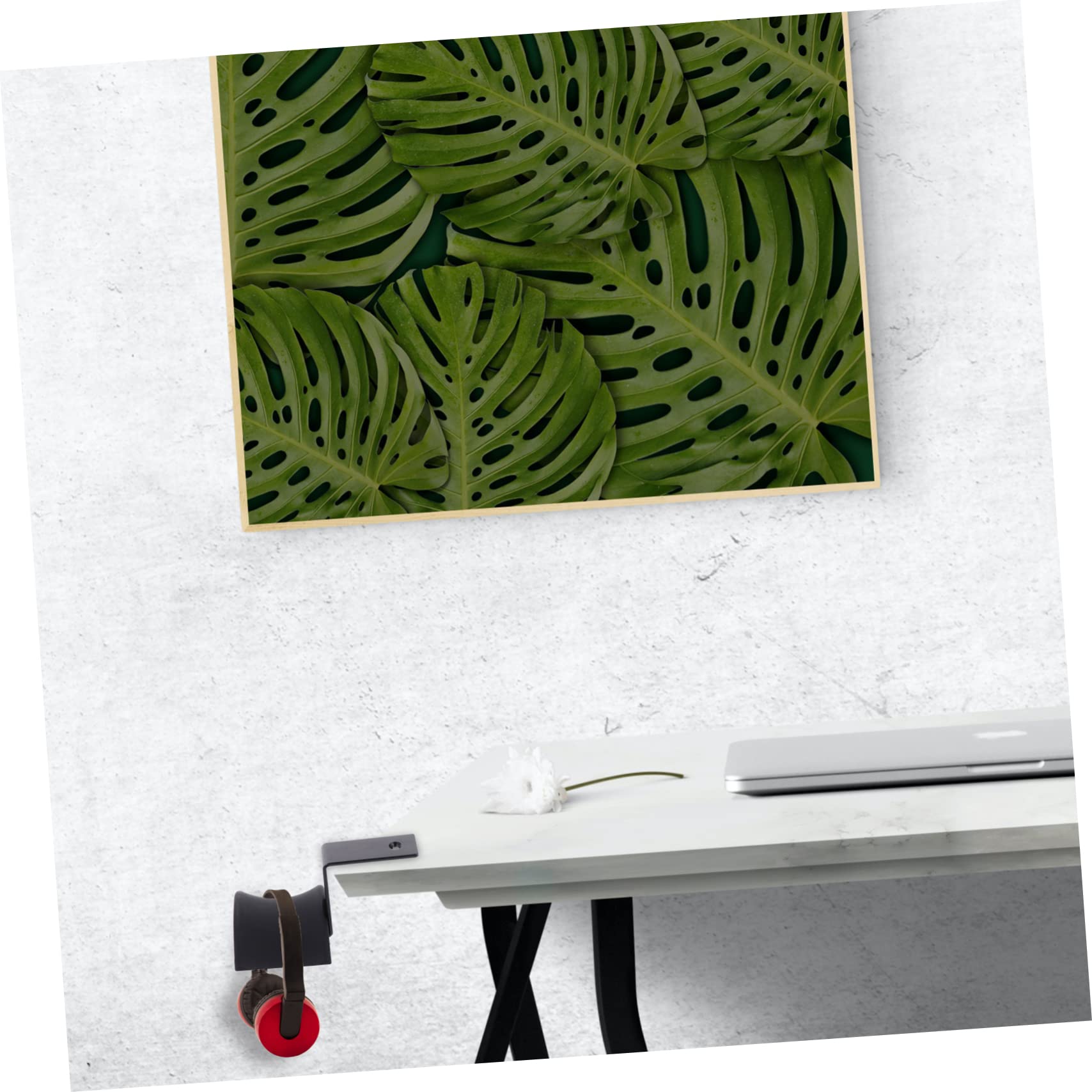 DOITOOL Supporto Per Cuffie Da Scrivania Da 3 Pezzi Organizer Per Cavi Adatto Per Cuffie Supporto Per Cuffie Da Scrivania
