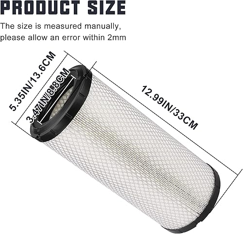 Miniatura 2 de 715900422 Filtro de aire para 2017-2023 Can am Maverick X3 Max Turbo R RR Sport Commander 1000R XDS XRS XMR DPS Reemplazo para Donaldson DBA5225