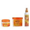 Cantu Shea Butter Coconut Curling Cream Twist & Lock Gel Shine & Hold Mist"Set"