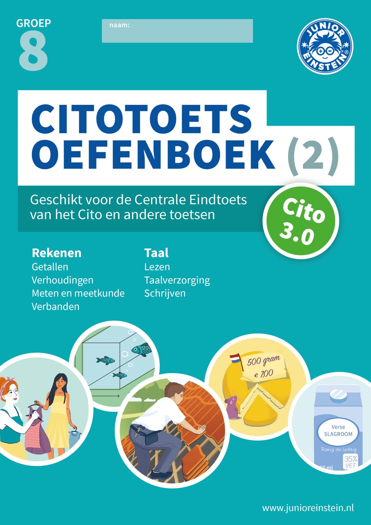 Citotoets Oefenboek (2): Geschikt voor de Centrale Eindtoets van het Cito en andere toetsen groep 8 (Deel 2, 2)