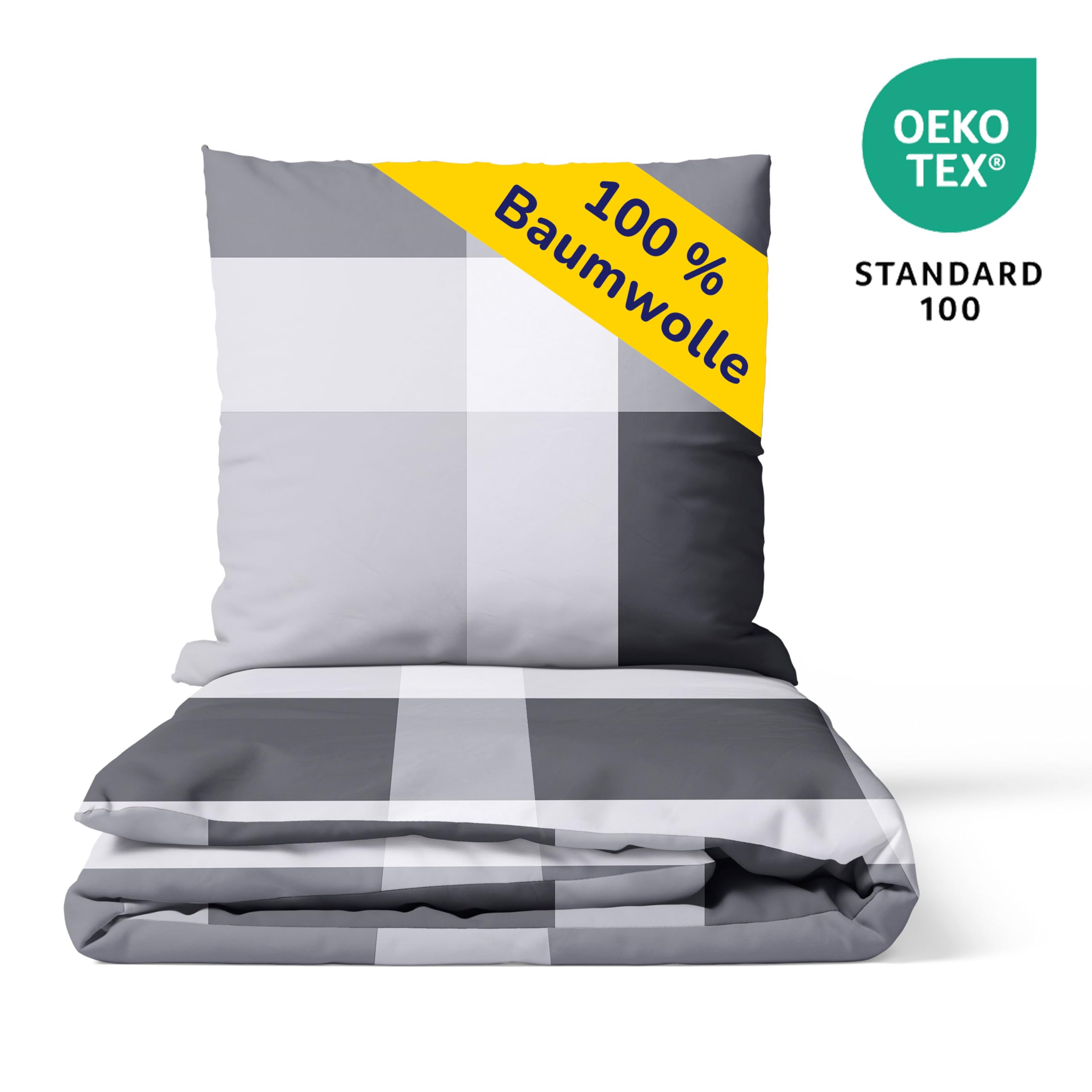 Set Biancheria Da Letto In Flanella Träumschön 4 Pezzi - Caldo E Morbido, 100% Cotone - Foto 9