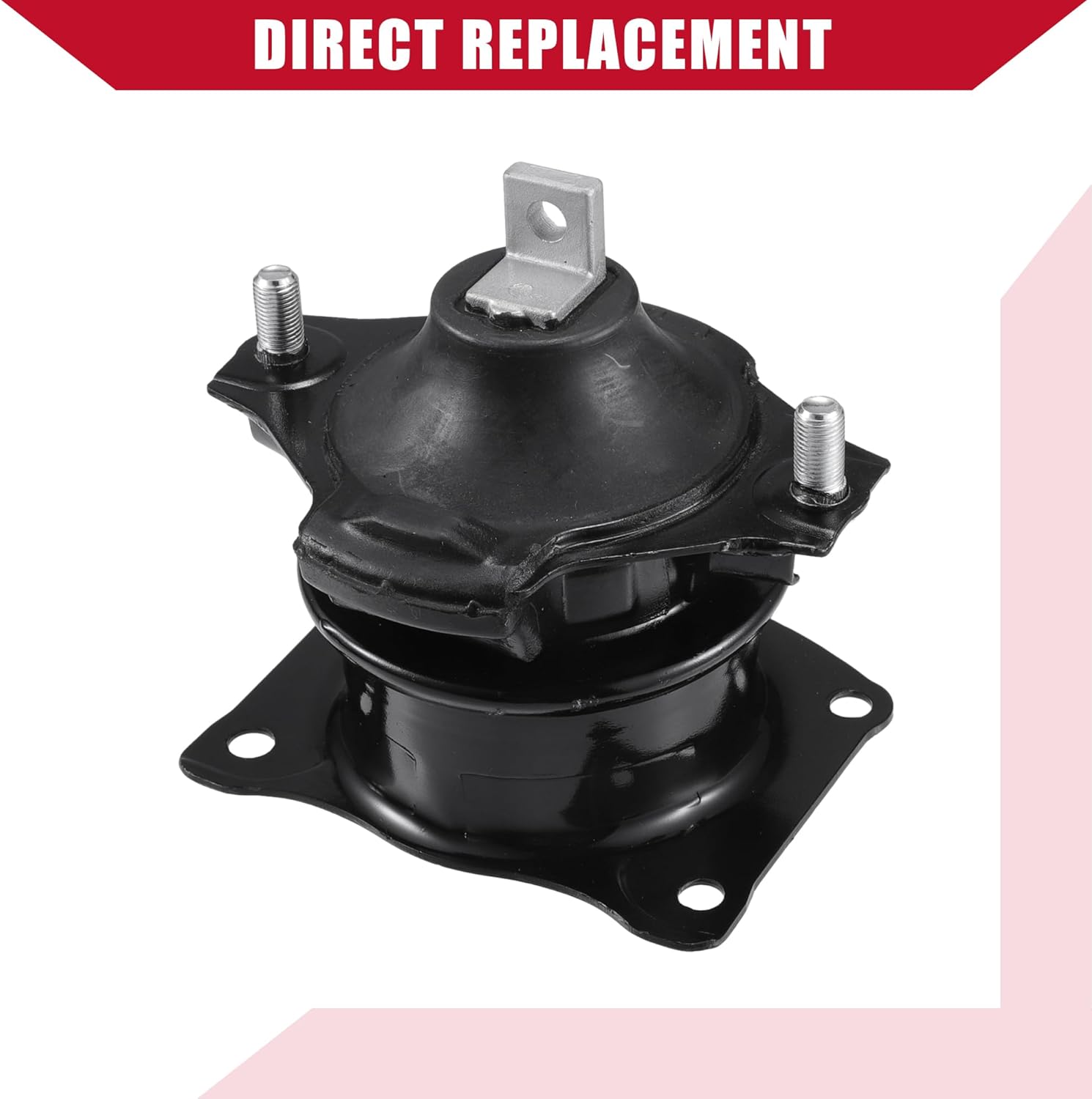 No.50830SDAA04/50830SDAA02 Front Engine Motor Mount for Honda Accord EX LX 2.4L 3.0L 2003-2007 / Front/Durable Metal / 1 Pcs Black