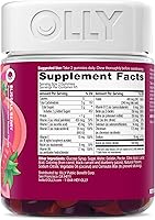 Vista 9 de OLLY - Goma multivitamínica para mujer, salud general y apoyo inmunológico, vitaminas A, D, C, E, biotina, ácido fólico, vitamina masticable