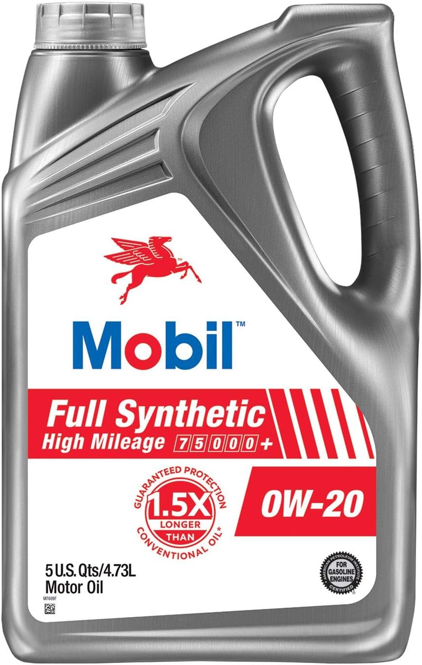 Mobil Full Synthetic High Mileage 0W-20 product image
