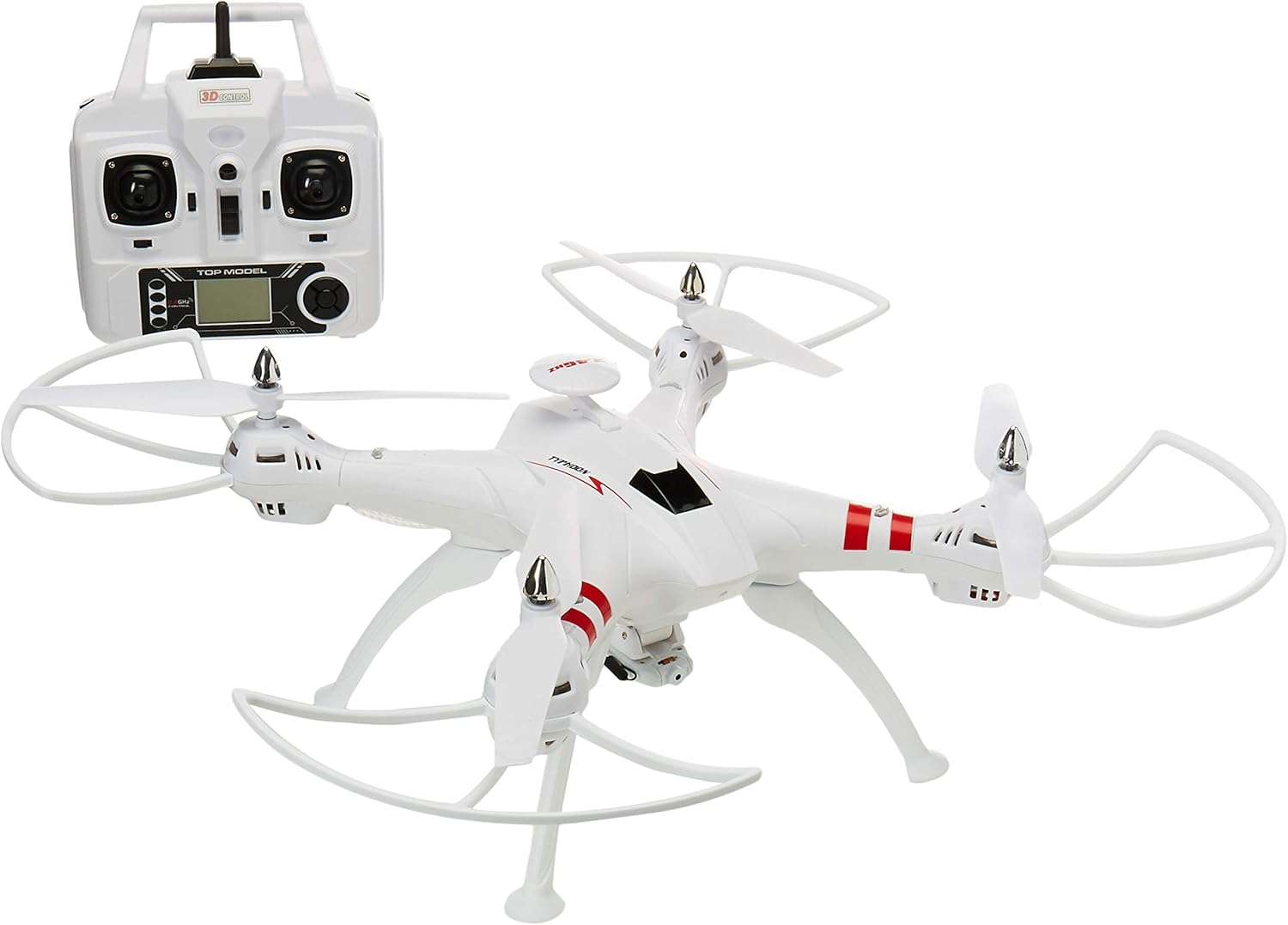 WorryFree Gadgets 2.0MP WiFi Live Camera Large RC Quadcopter