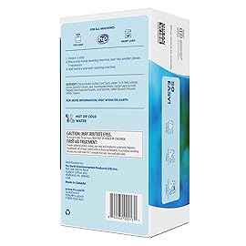 Tru Earth Compact Dry Laundry Detergent Sheets, Bulk, up to 768 Loads (384 Count) - Paraben-Free - Original Eco-Strip Liquidless Detergent, Travel Sheets - Fresh Linen