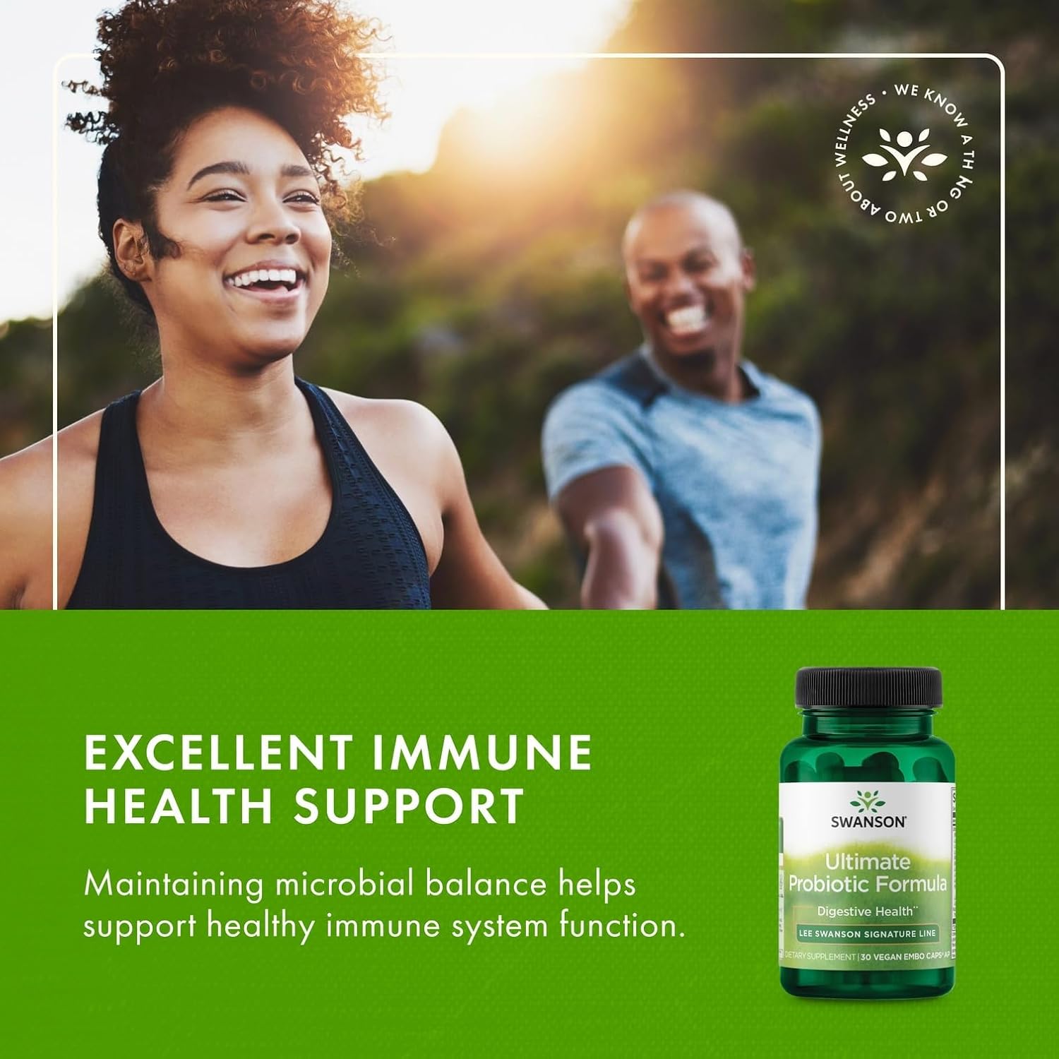 Swanson Ultimate Probiotic Formula Digestive Health Immune System Support 66 Billion CFU Prebiotic NutraFlora scFOS 30 DRcaps Veggie Capsules (Caps) (3 Pack)