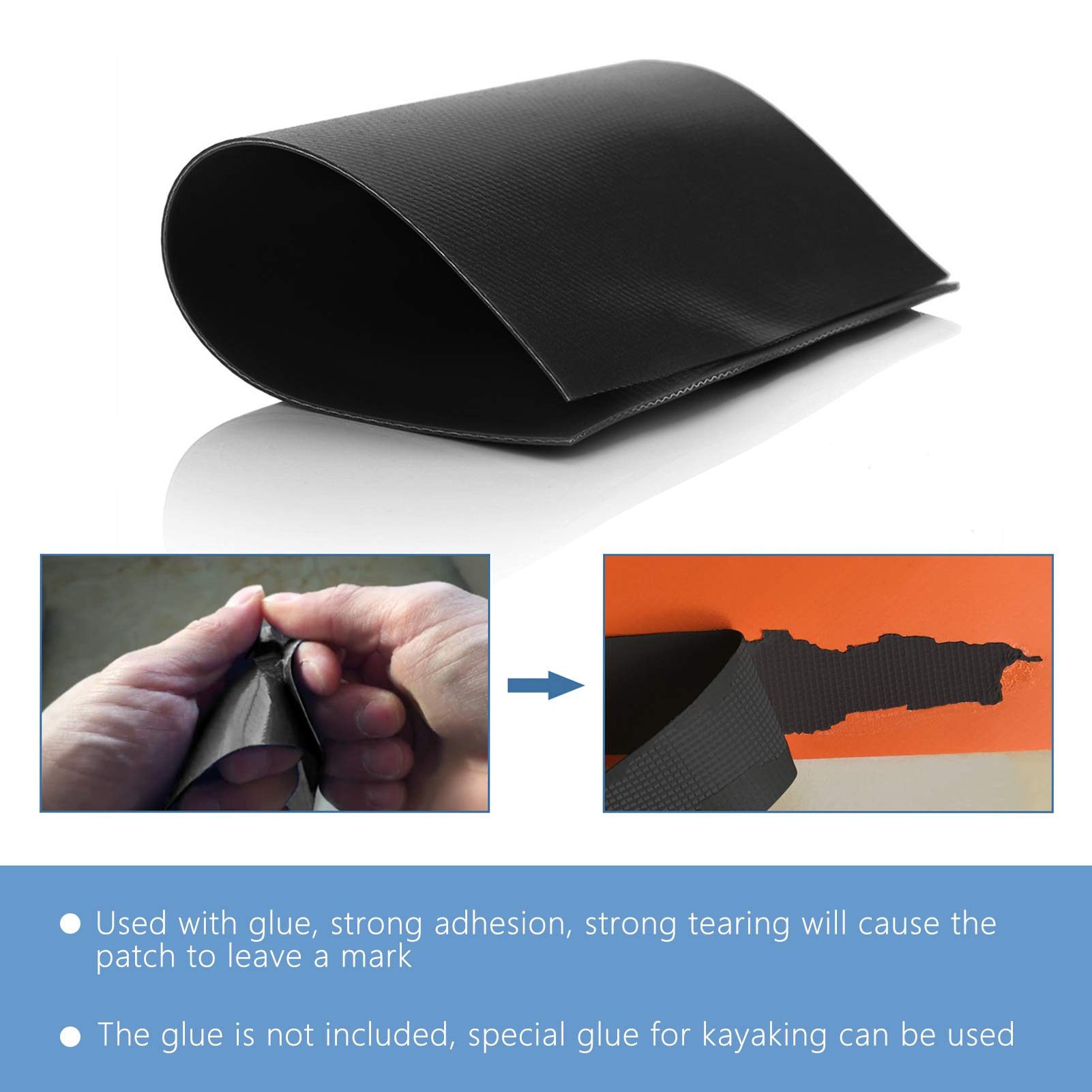 KOA Patch De Réparation De Bateau Gonflable En PVC Imperméable