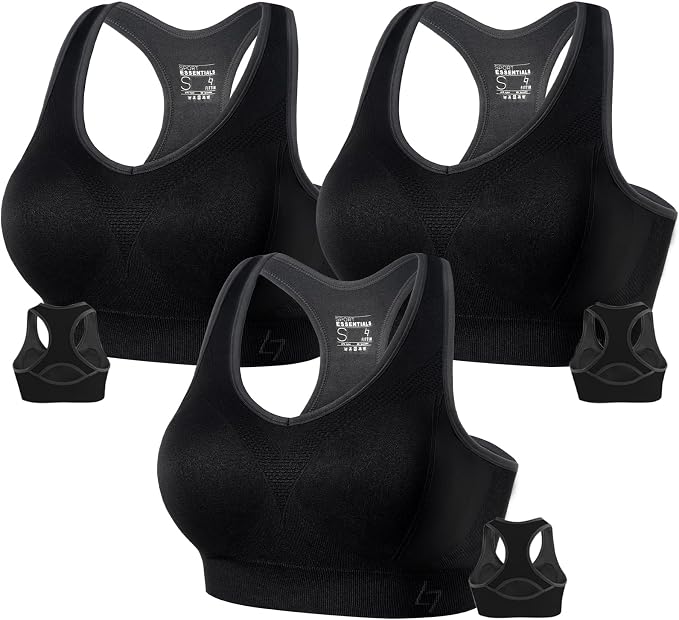 FITTIN Sports Bra - Color Variants and Pack Options