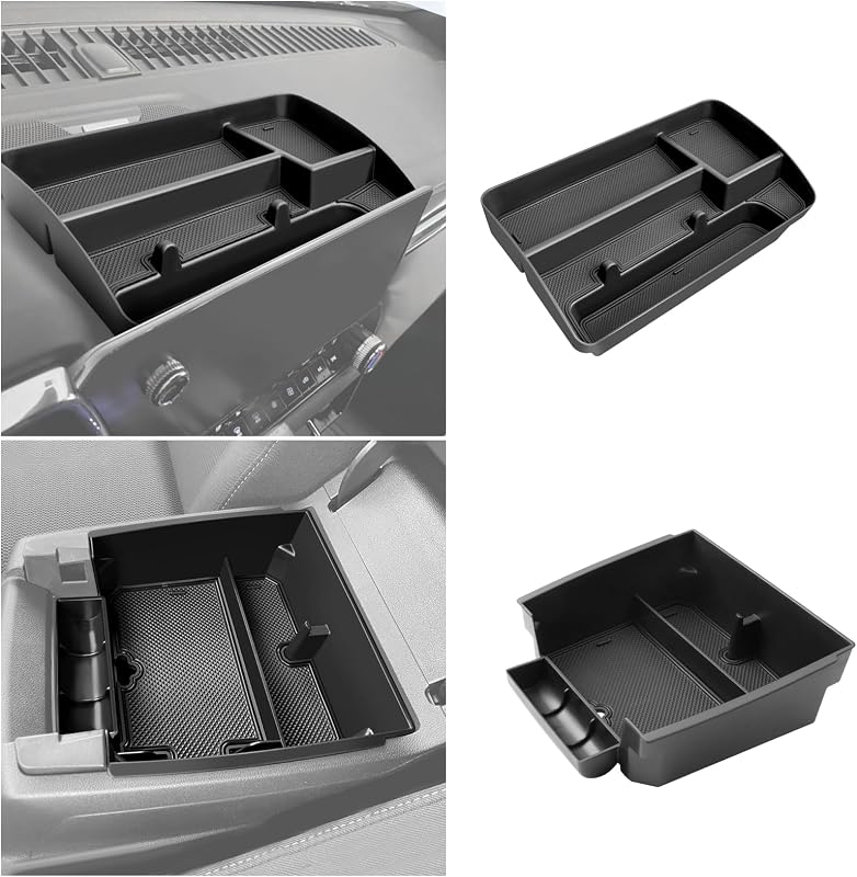 Organizador de Apoio de Braço e Console Central LANGBEAN para Chevrolet Colorado e GMC Canyon – 2 peças