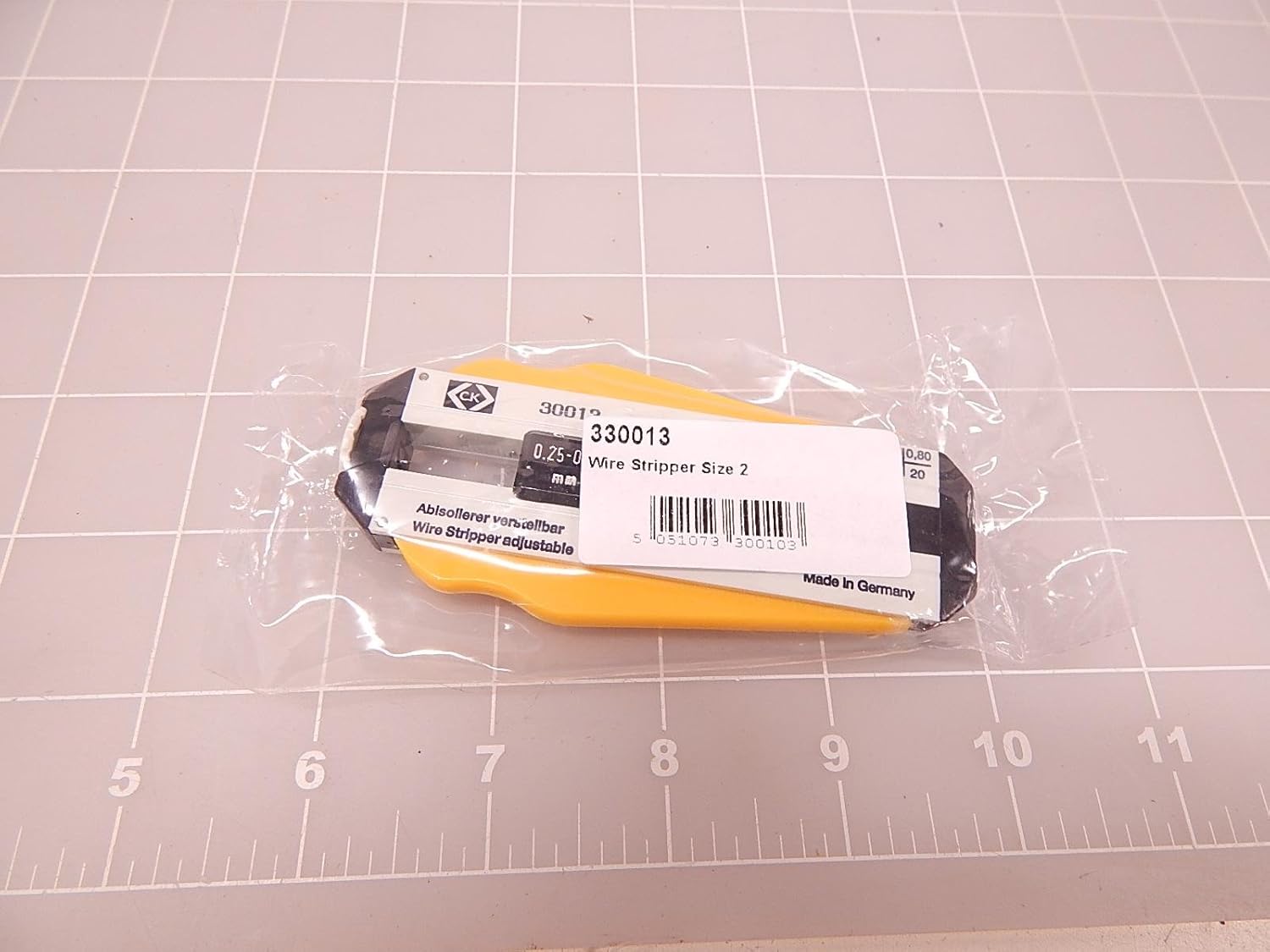 C. K Tools 330013 Wire Stripper Size 2 Range 30 to 20 AWG