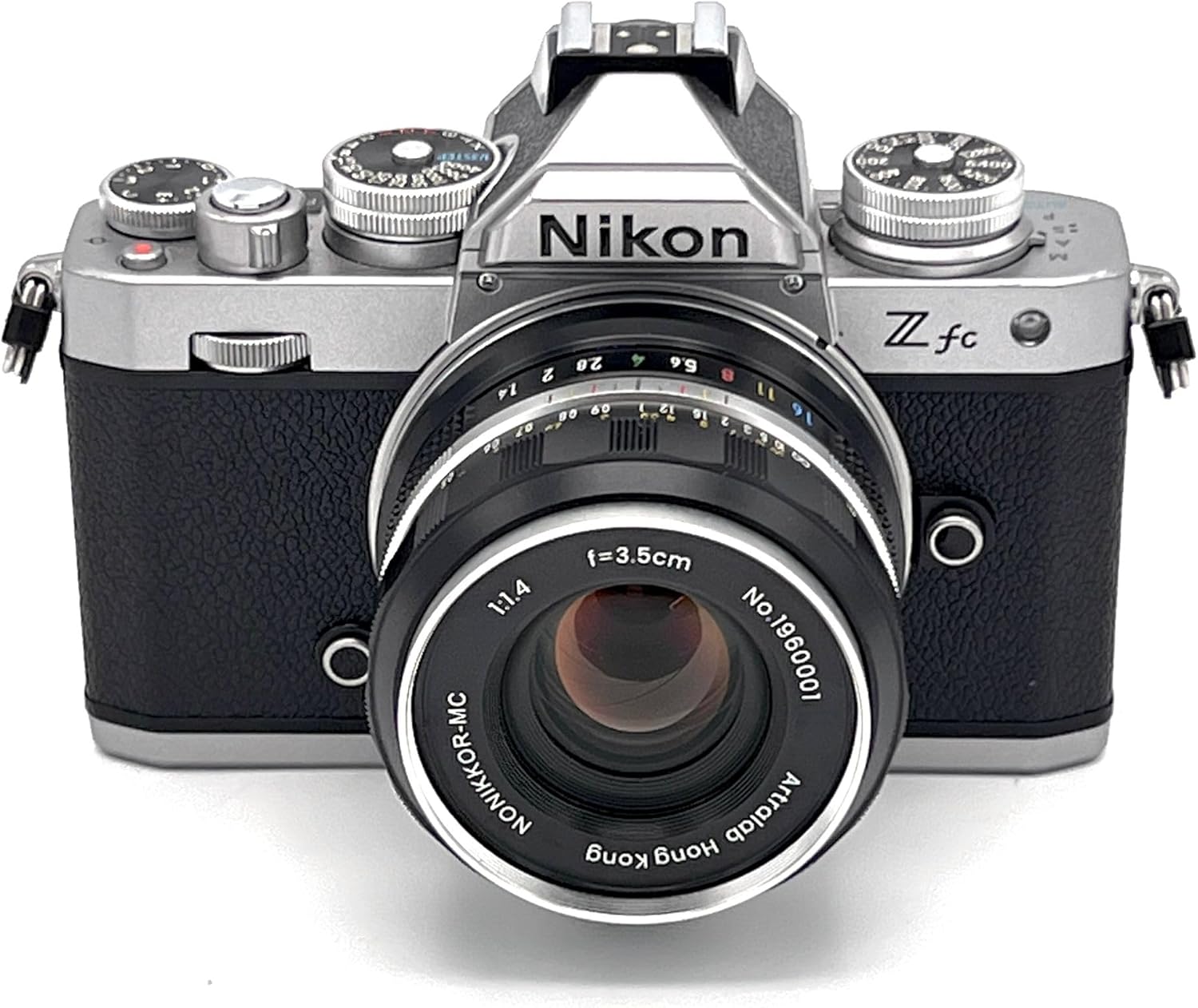 ARTRALAB NONIKKOR-MC 35mm F1.4 (Full Frame, 1960's Style) - Manual Lens for Nikon Ideal for Street Photography, Portraits and Landscape