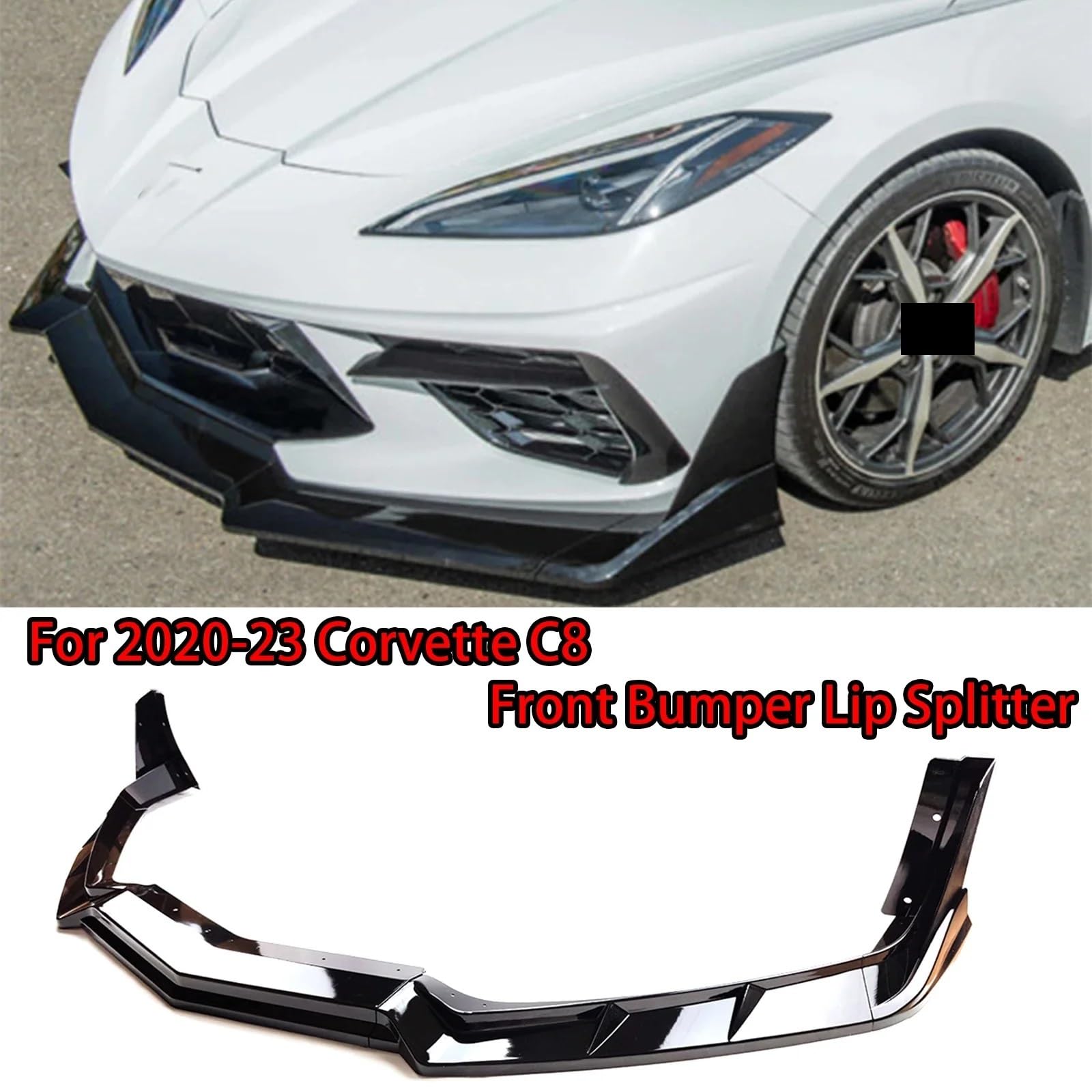 Do Corvette C8 Z51 STG 2020 Przedni zderzak