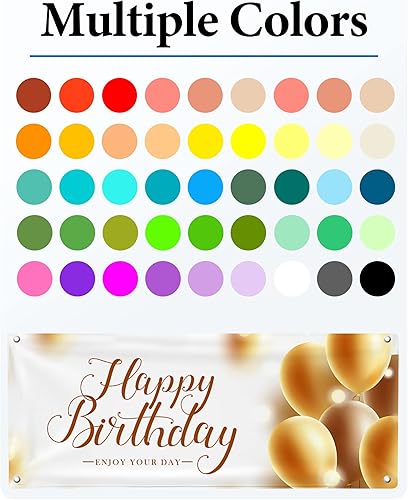 Miniatura 4 de Pancartas y letreros de vinilo personalizados para negocios al aire libre, pancarta personalizada con texto de logotipo para fiestas de cumpleaños