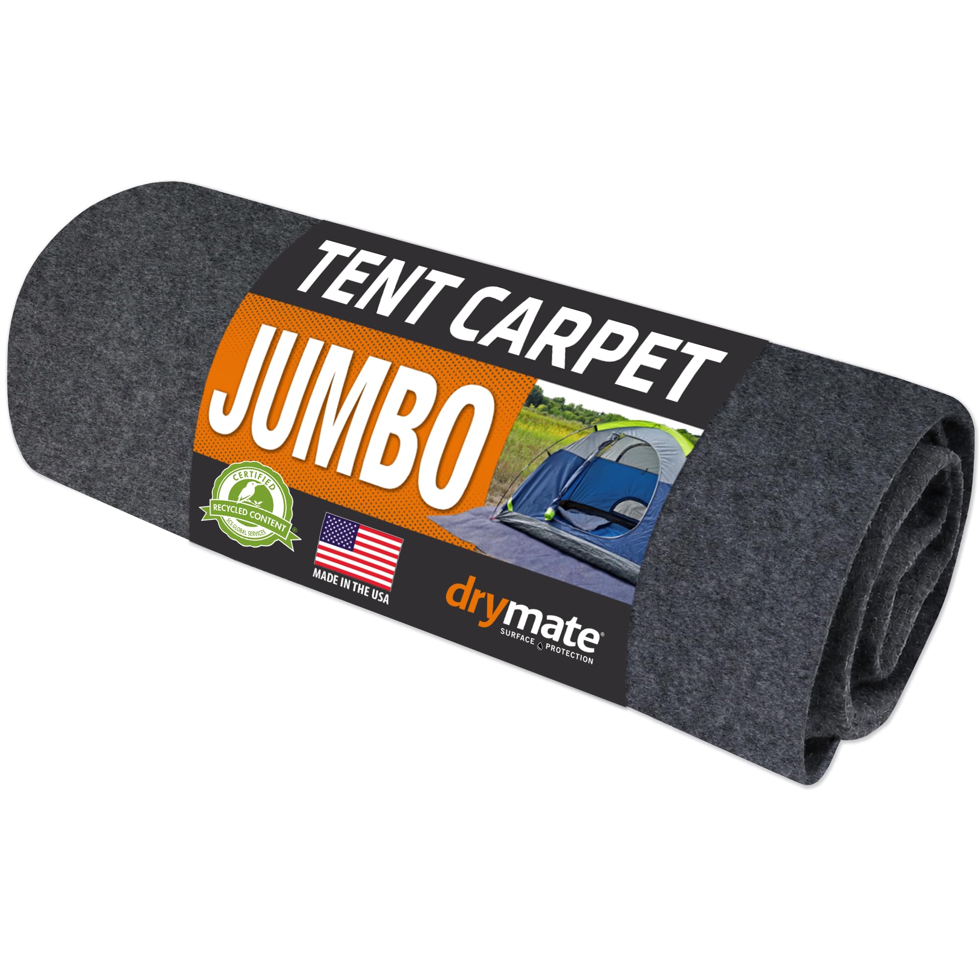 tent carpet Drymate Jumbo Mat, Waterproof Camping Floor Rug, 7'4