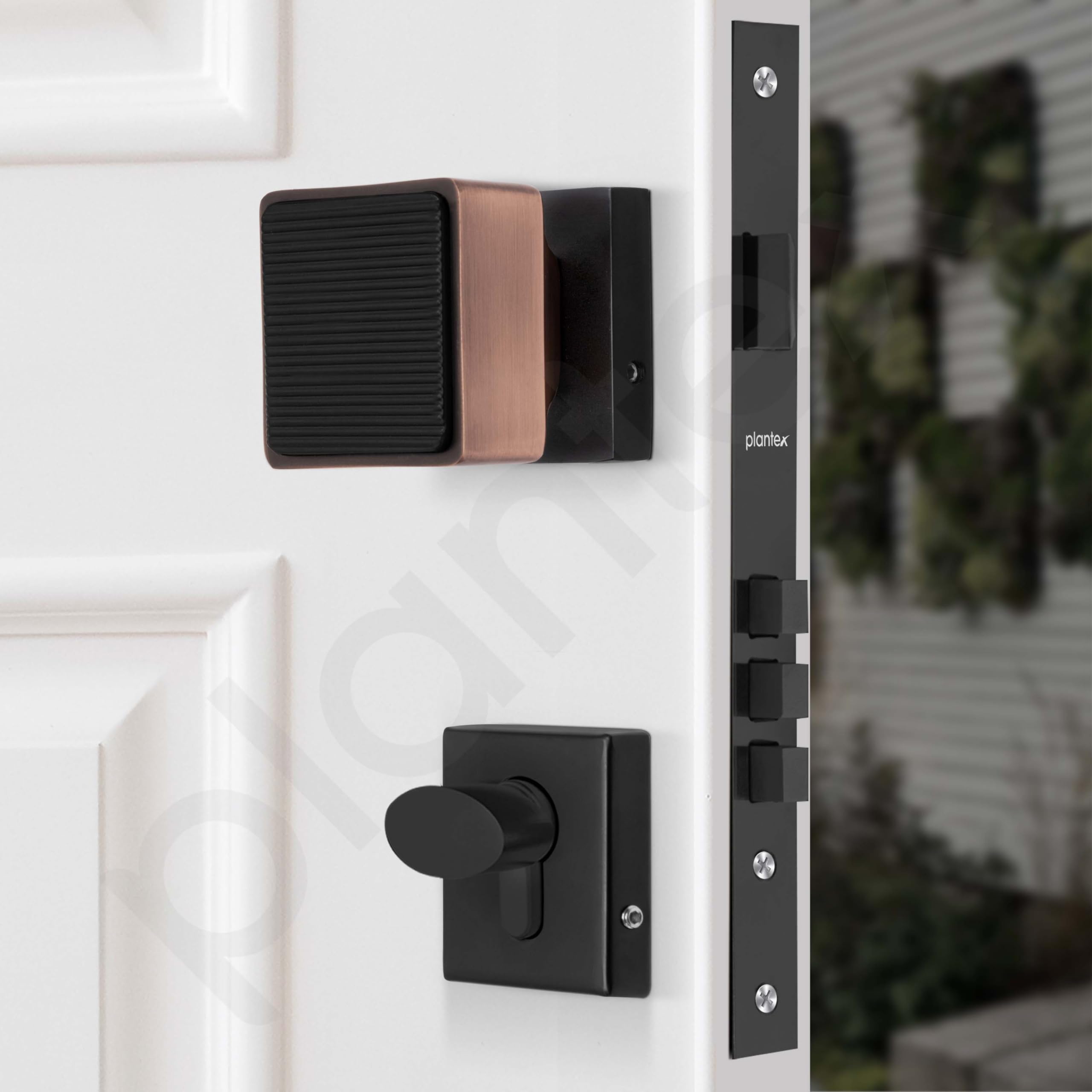 Plantex Mortise Knob - Secure & Stylish Door Lock -4