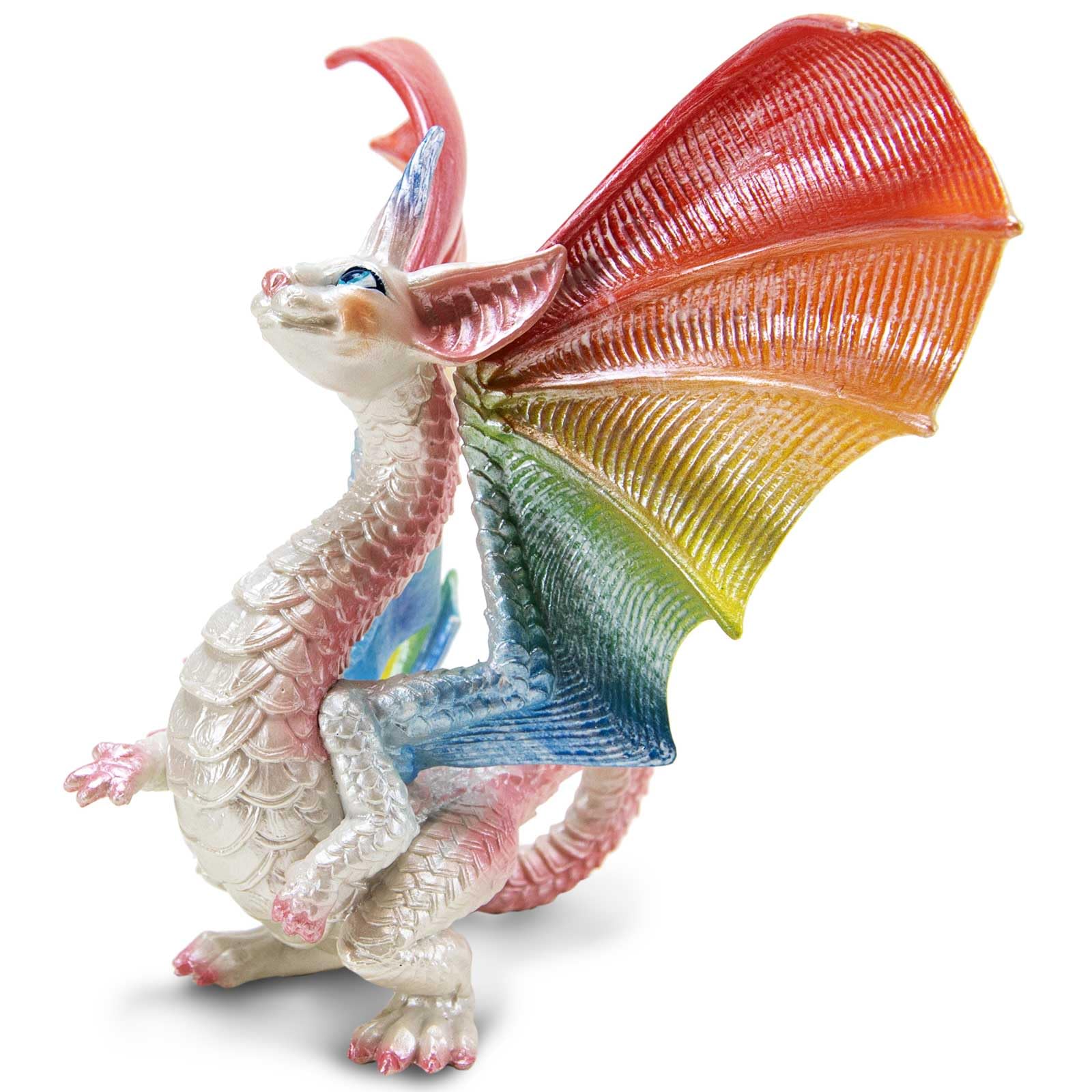 Amazon.com: Safari Ltd. Fairy Rainbow Dragon Toy - 6.5