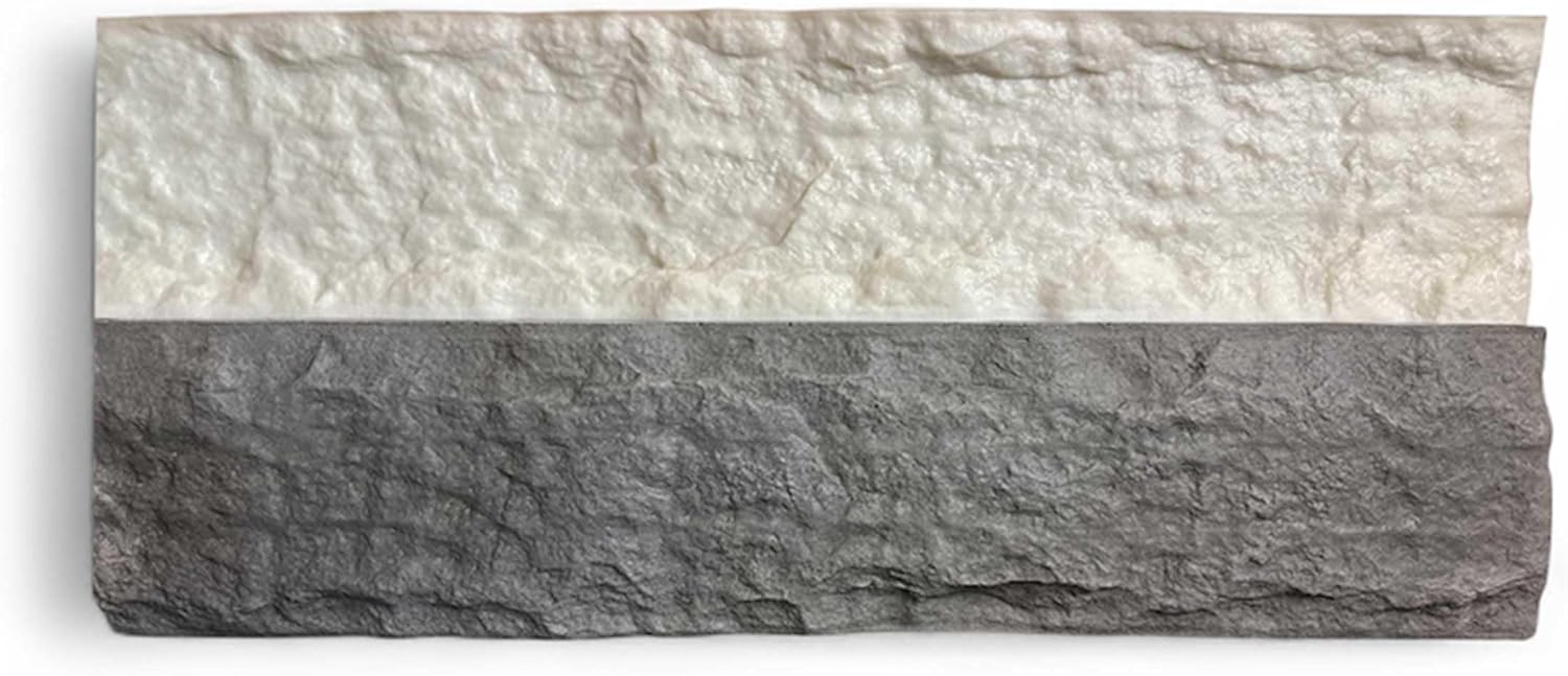 Rubber Molds for Concrete, Chiseled Edge Concrete Step Form Liner, 8’L (96") x 7.5”W x 1.5”D