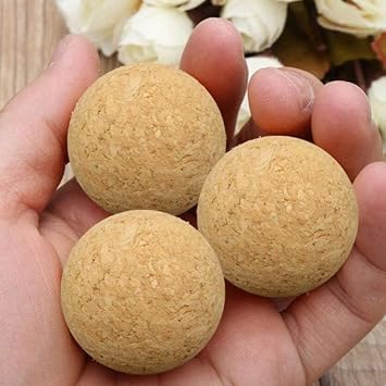 JYTDBCS 5-Piece Cork Table Football Set, Table Football Balls, Cork Balls, Giggle Balls