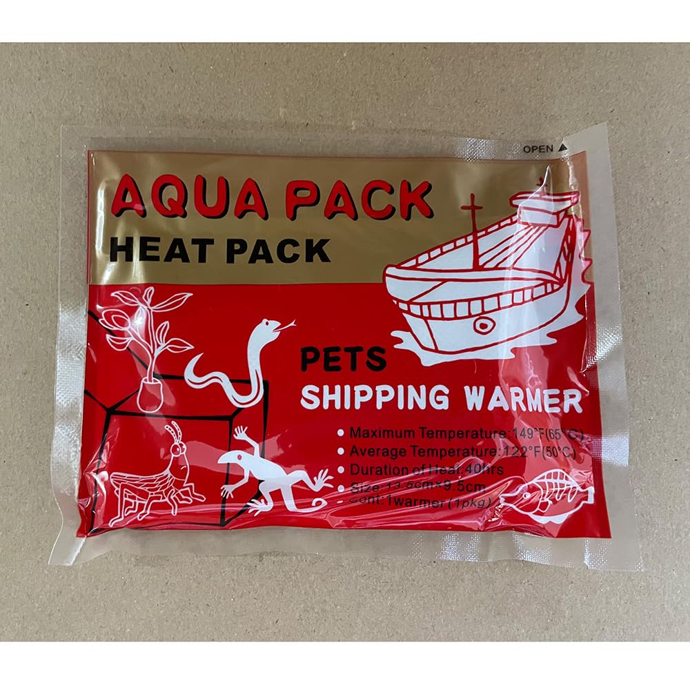 Terra Exotica Heat Pack 40h - 1, 5, 10, 25, 50, 100 o. 240 Stück - Wärmekissen für den Tierversand oder Pflanzenversand - Aktivierung durch Luftkontakt - Universalwärmer (25 Stück) - 3